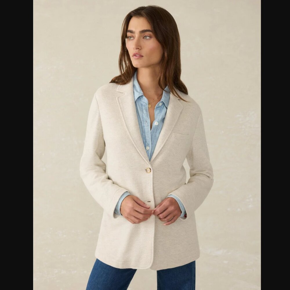 Faherty Brand Inlet Knit Blazer